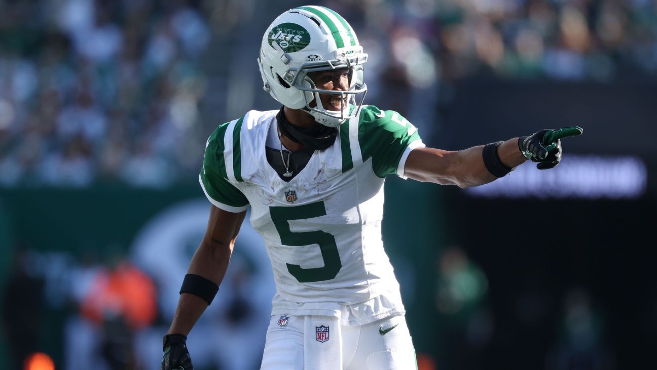 Jets WR Wilson says sideline screaming wasn't directed at QB Smith