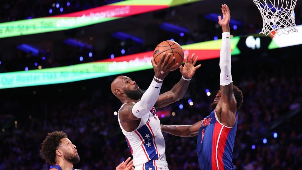 LeBron hopeful cameo at center won't be fixture for short-handed 76ers