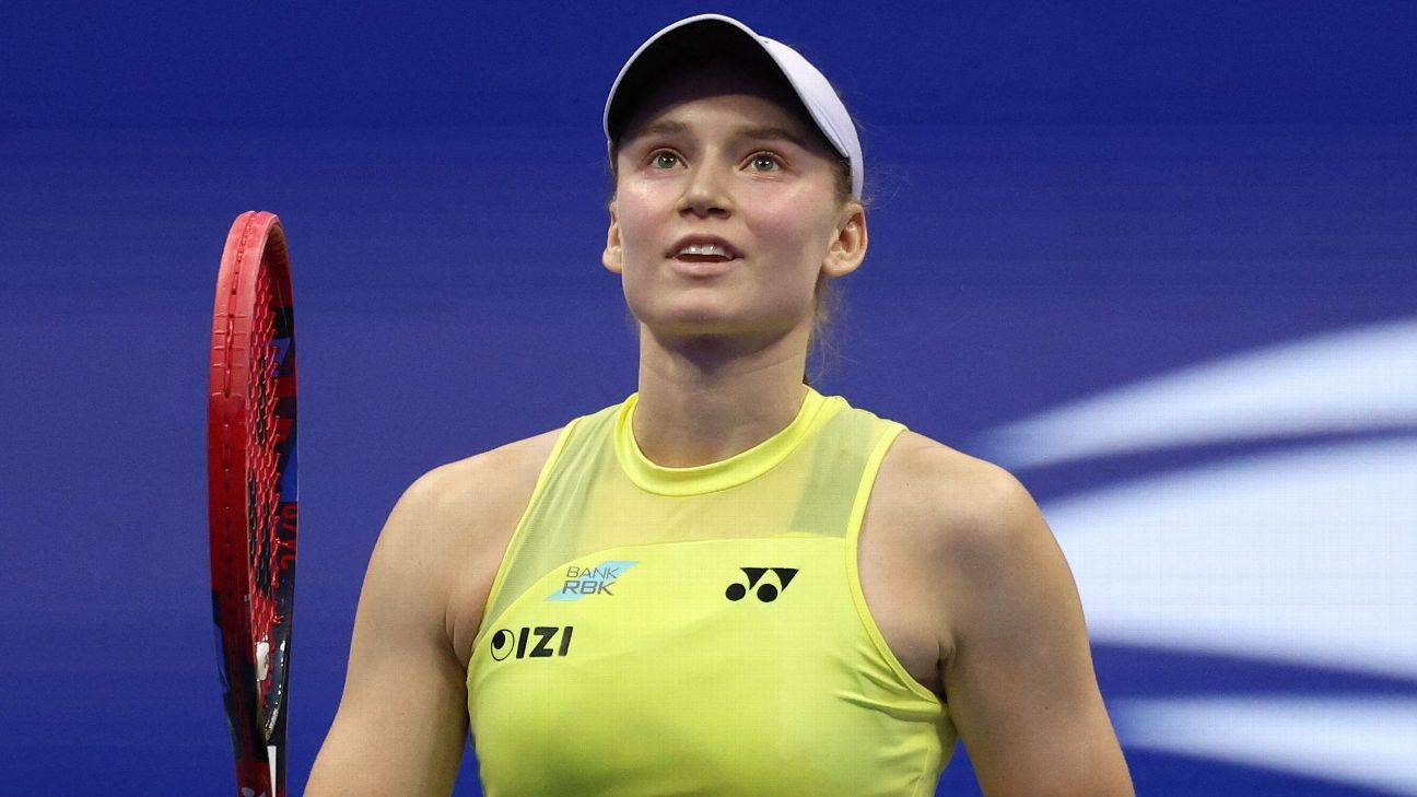 Top-ranked Rybakina to play Fernandez in Ningbo Open final