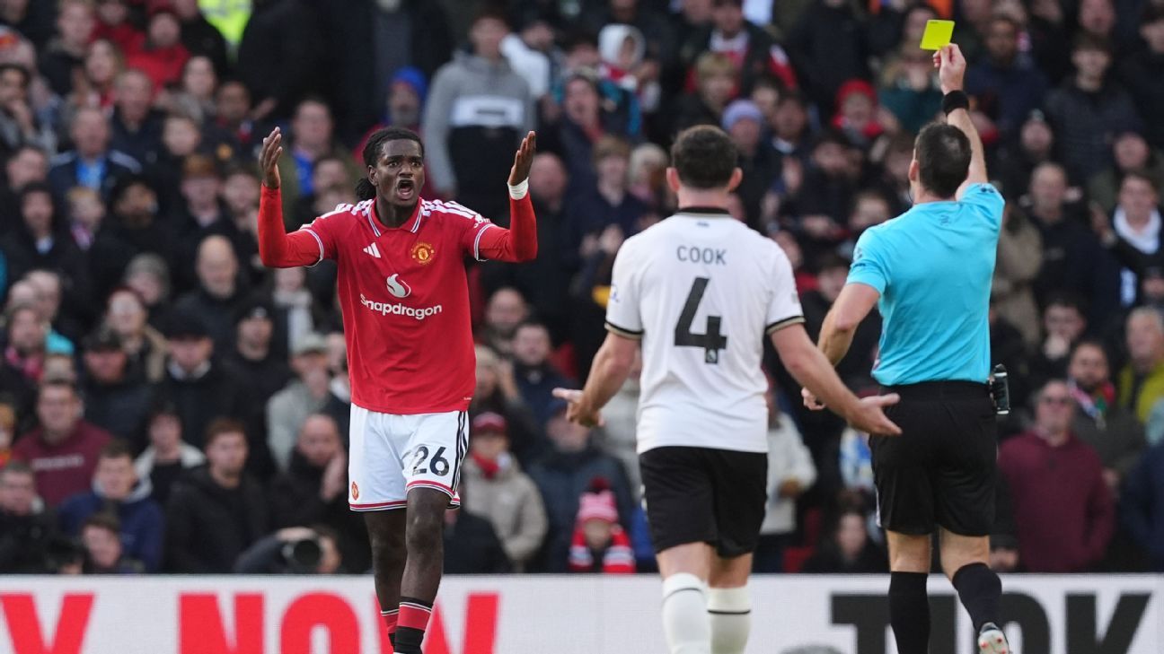 VAR review: Why did Man United's Heaven avoid red for two-footed tackle?