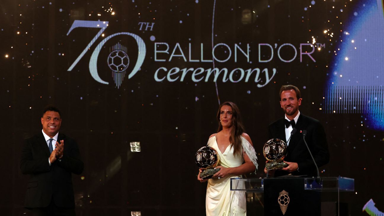 2026 Ballon d'Or recap: Kane, Putellas take top aw