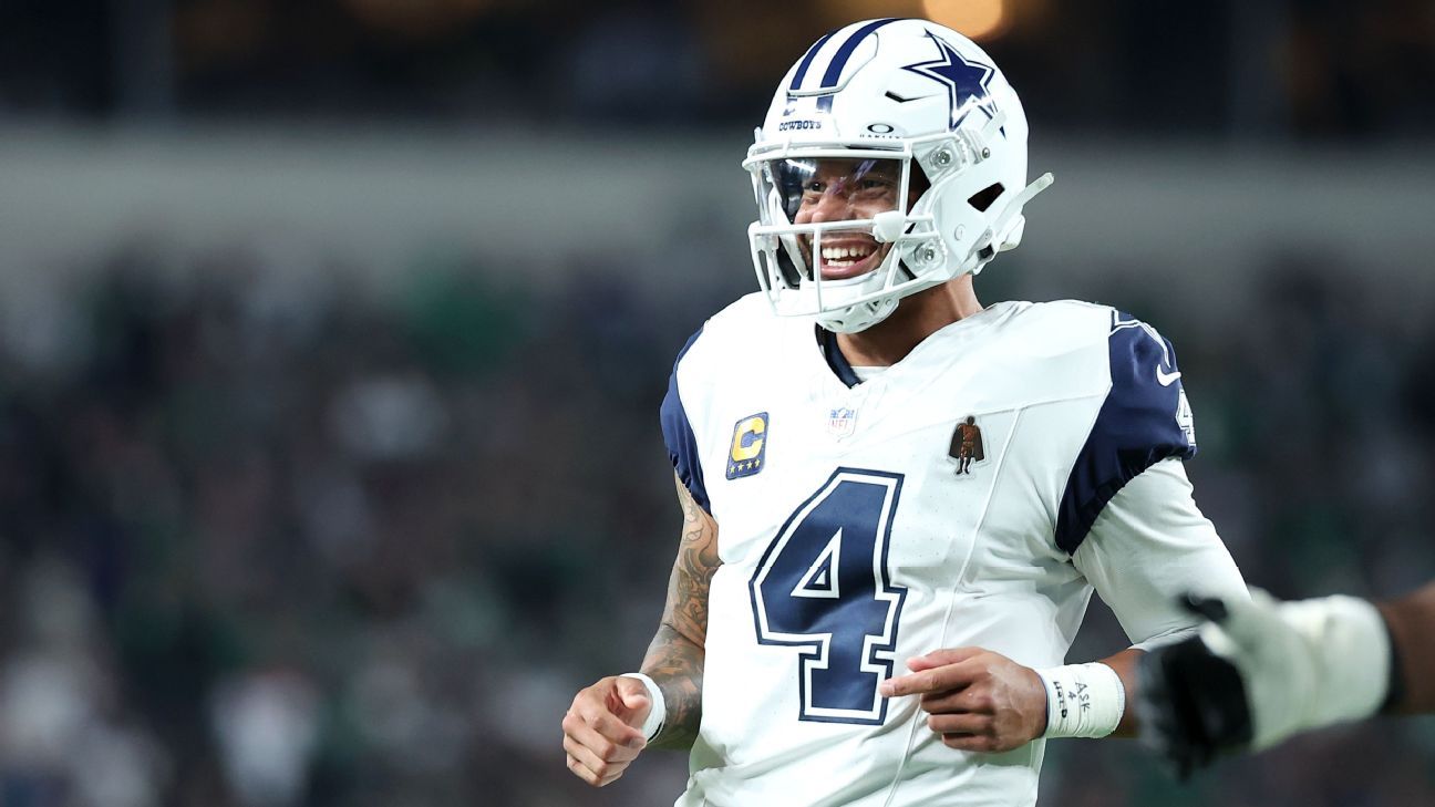Cowboys handle Eagles on Javonte Williams' career