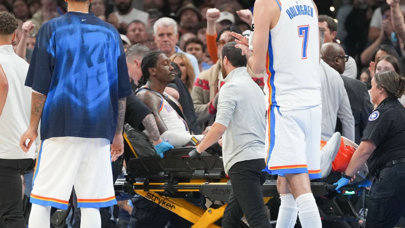 OKC's Williams (ankle), Wallace (shoulder) to unde