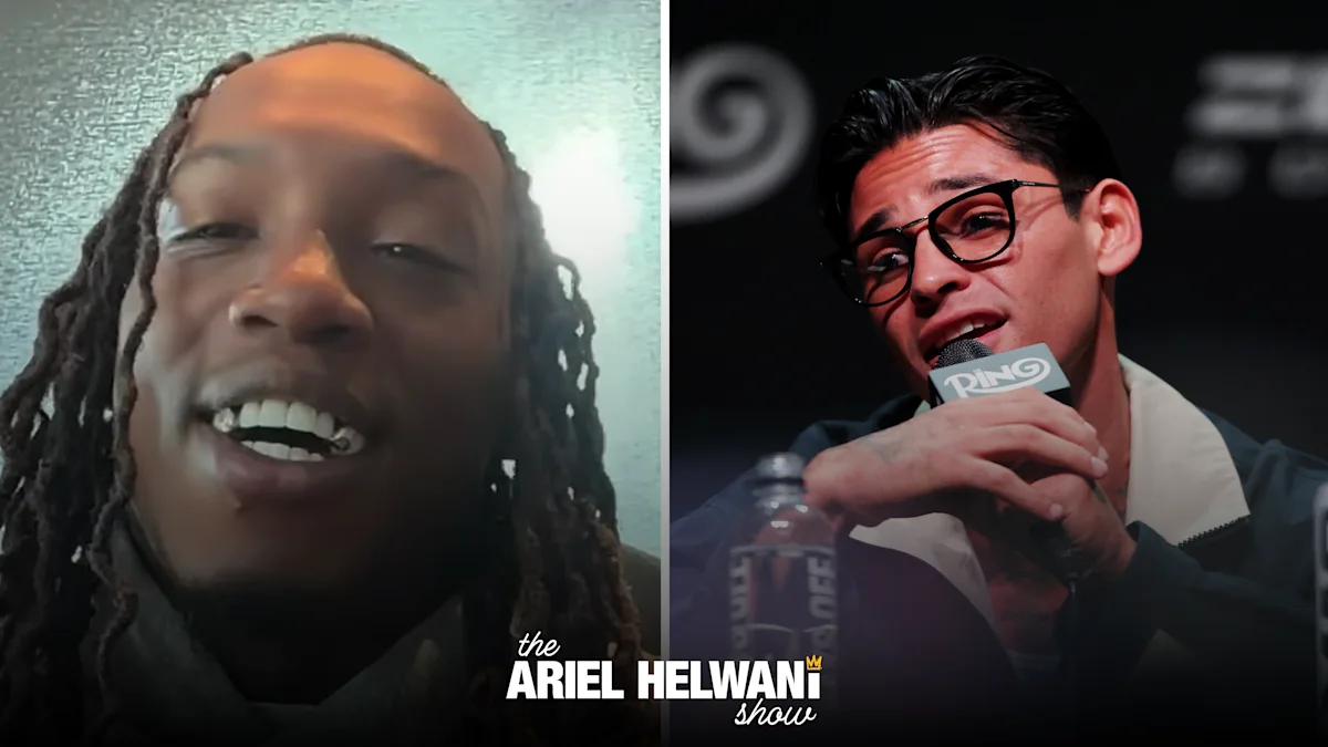 O'Shaquie Foster cracks up at Ryan Garcia comparin